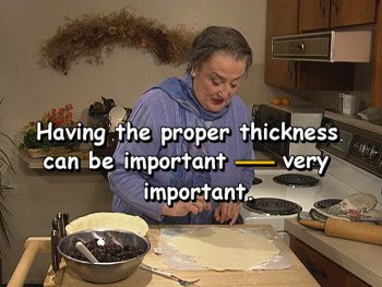 Having proper thickness can be important—very important.