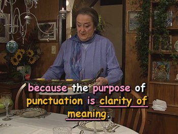 because the purpose of punctuation is clarity of meaning.