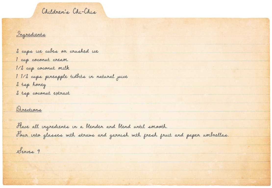 basic6childrenschichisrecipe Cozy Grammar