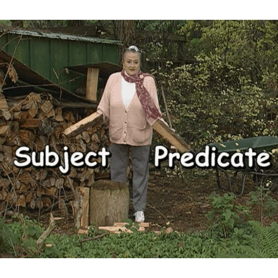 The Two Parts of Every Sentence Cozy Grammar