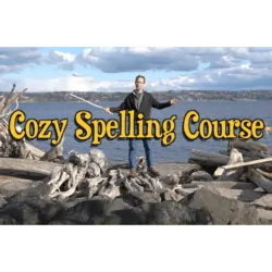 David Mielke on the beach to introduce the Free Cozy Spelling Course
