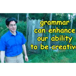 grammar can enhance our ability to be creative