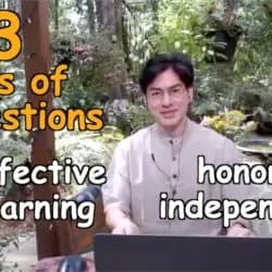 3 sets of suggestions: effective learning, honoring independence