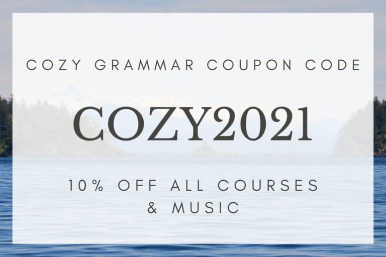 Use the coupon code COZY2021 to receive a 10% discount on any of our courses