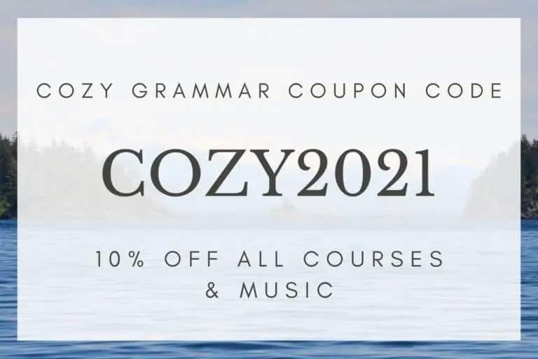 Use the coupon code COZY2021 to receive a 10% discount on any of our courses
