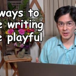 3 ways to make writing more playful