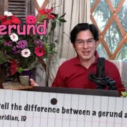 How do you tell the difference between a gerund and a verb?