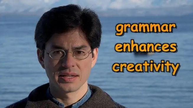 grammar enhances creativity