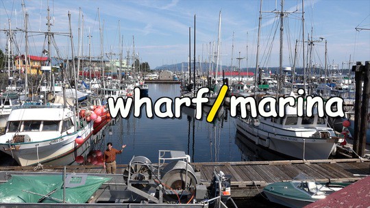 wharf/marina