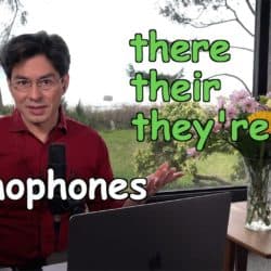 there their they're homophones