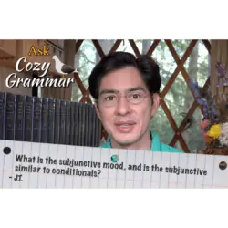 What is the subjunctive mood and is it similar to a conditional?