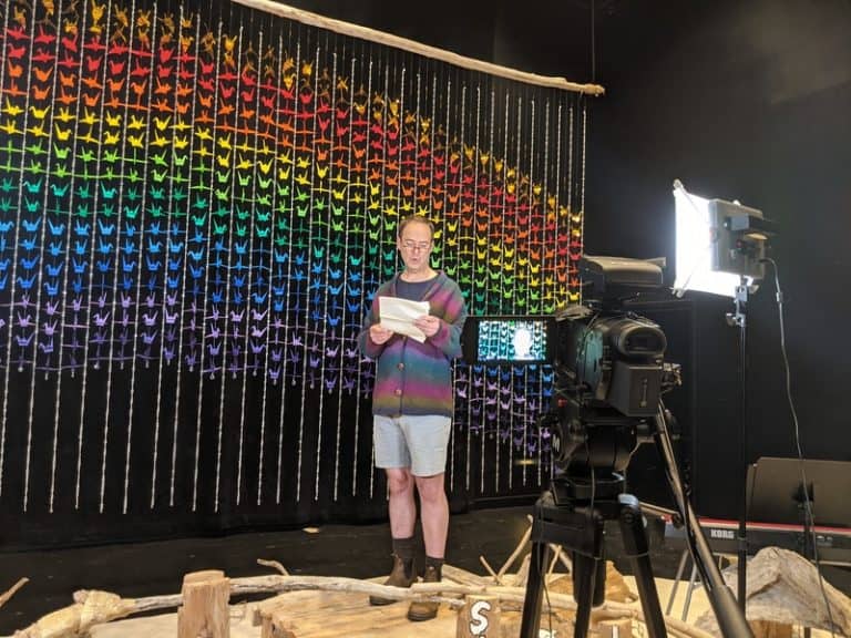 Cozy Grammar's director and producer David Mielke reading from Marie Rackham's "The Rainbow Butterfly." More details coming soon!