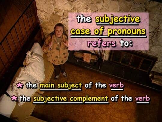 Inflection of Pronouns for Subjective Case – Cozy Grammar